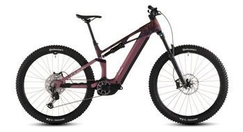 Cube stereo hybrid one44 hpc slx 800 suspension total electrica mtb shimano deore xt 12s 800 wh 29   shift blush pink art 2026
