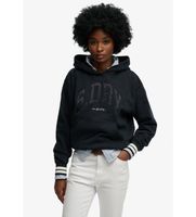 superdry para mujer w2012601a sudadera country club varsity marino m casual algodon