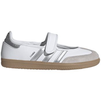 adidas Deportivas Moda Samba Jane White Silver Metallic (Women's) para hombre