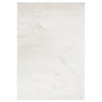 Alfombra De Pelo Corto Oviedo Beige 200x280 Cm Vidaxl