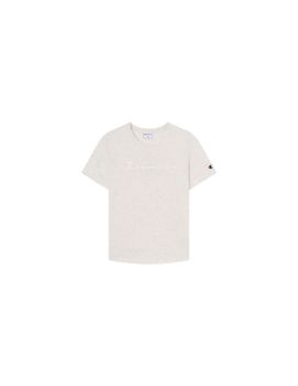 Camiseta Champion Ss Mujer Gris