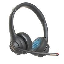 JLab Go Work Gen 2 Auriculares InalÃ¡mbrico y alÃ¡mbrico Diadema Llamadas/MÃºsica USB Tipo C Bluetooth Negro, Azul