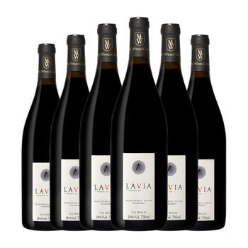 Lavia Vino Tinto Bullas 75 Cl 14% Vol. (pack De 6 Unidades)
