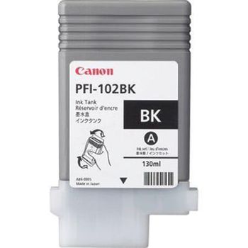 Canon PFI-102BK Original Black Ink Cartridge