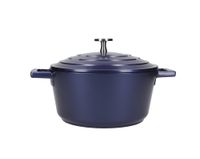 cacerola 25l en fundicion de aluminio azul 21 x 279 x 148