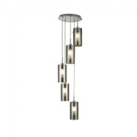 lampara colgante duo 5 luces