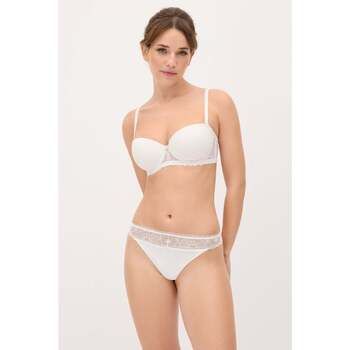 Ysabel Mora Culote y bragas Tanga encaje blanco | Colección Novia para mujer