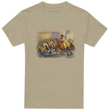 Wildlife Camiseta A Cowboy Day para hombre