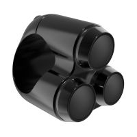 juego de botones 22mm motone m-switch 3 negro