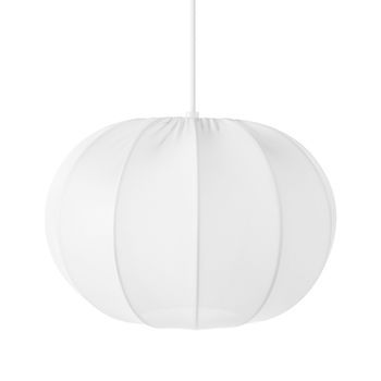 Lámpara Colgante De Diseño Moderno Lámpara De Techo Pantalla De Nylon Sintético Blanco Mariara