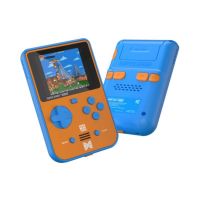 consola portatil hypermegatech super pocket data east edition evercade ips 28 azul marron 18 juegos