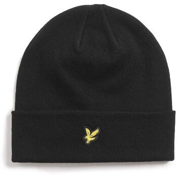 Lyle & Scott Gorro HE2313A COTTON BEANIE-Z865 JET BLACK para hombre