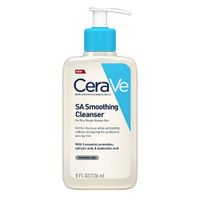 cerave sa smoothing cleanser for face  body