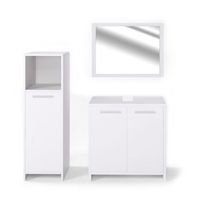 conjunto de muebles de bano kiko 3 piezas vicco