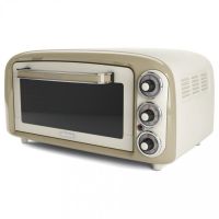ariete vintage horno de sobremesa 18l 1380w beige
