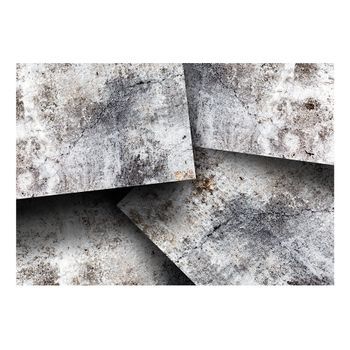 Papel Pintado 3d - Concrete Cards (200x140 Cm)