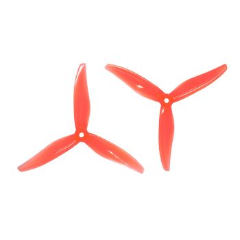 6 pares de GEMFAN Hurricane MAX 51377 5 pulgadas 3 palas de Propelente de PC para Drone de Carreras FPV DIY Freestyle RC