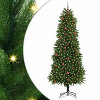 arbol de navidad con 300 led con soporte verde 240 cm pe vidaxl