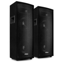 altavoces pasivos vonyx sl28 1600w max 2 woofers 8 jack 63 mm abrazaderas
