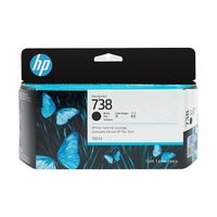 hp 738 498n4a cartucho de tinta negra original