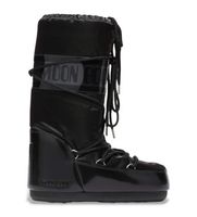 moon boot para mujer 80d1401680 botas icon glance negro 3538 plano ninguno casual nieve