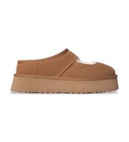 ugg para mujer 1167612 zapatillas de piel mary jane bea marron 37 plano ninguno casual
