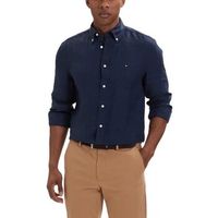tommy hilfiger camisa manga larga mw0mw41530 para hombre