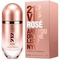 carolina herrera perfume eau de parfum 212 vip rose 30 ml para mujer