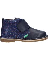 de kickers 829900 typtop 10 marine fonce pois multico