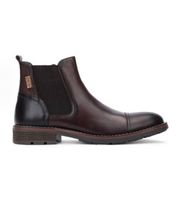 pikolinos para hombre m2m-8022c1 botines de piel york marron 40 plano cremallera casual