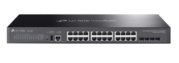 SWITCH GESTIONABLE L3 TP-LINK SG5428X 28P 24xRJ45Gb 4xSFP+ 10Gb 128Gbps