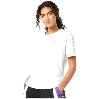 Fila Tops y Camisetas Jakena Taped Tee T-Shirt Bright White 683395 para mujer