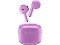 auriculares true wireless - music sound swag de capsula bluetooth autonomia de hasta 20h violeta