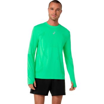 ASICS Road Seamless  Camiseta de running Hombres - verde, verde