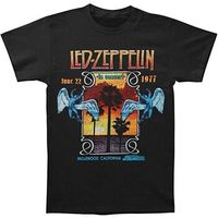 led zeppelin tops y camisetas inglewood para mujer