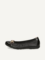 caprice ballerina black made of leather size 37