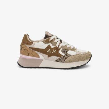 Sun68 Deportivas Moda Z46222 STARGIRL MULTICOLOR-16 BEIGE para mujer