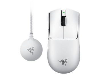 Ratón gaming - Razer Viper V4 Pro, Tipo de transmisión Inalámbrica, 50000 DPI, Ultraligero, Blanco