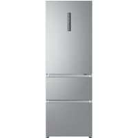 haier a3fe632csj 6040 fridge freezer - silver silver