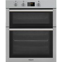 hotpoint class 4 dd4 541 ix electric double oven - stainless steel stainless steel