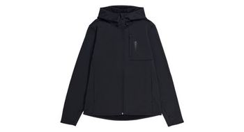 Sudadera con capucha champion c tech full zip negra