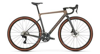 Bicicleta gravel megamo silk 06 shimano grx rx820 12v 700 mm marron gris 2026