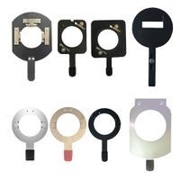 inserto de proyeccion optica con condensador snoots soporte para gobo accesorio clip para gobo apto para diametros exteriores de 86 mm66 mm58 mm y patrones rectangulares