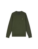 sudadera lyle  scott basica hombre green