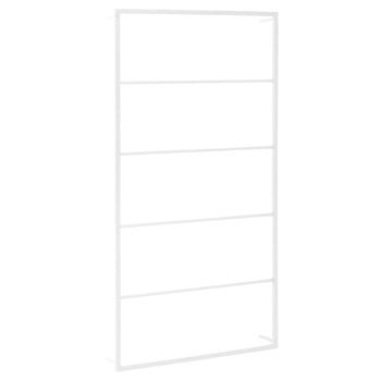 Toallero Blanco 60x10x116 Cm Acero Vidaxl