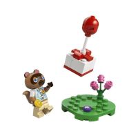 lego animal crossing tom nook y el regalo con globo 30731 33 piezas