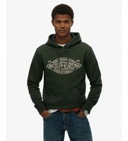 superdry para hombre m2014299a sudadera outdoor co relaxed verde s casual algodon manga larga