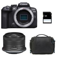 camara mirrorless canon eos r10 242mp rf-s 18-45mm is stm wifi bluetooth
