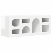 mueble de tv elst 100 x 35 x 40 cm brillante vidaxl