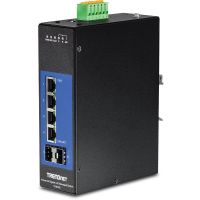 conmutador trendnet ti-g642i gestorado l2 4 puertos gigabit 2 ranuras sfp montaje din